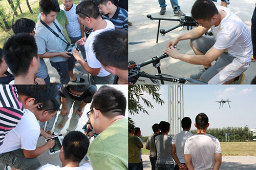 首期CAAC民用无人机驾驶员执照培训班在技师学院开班